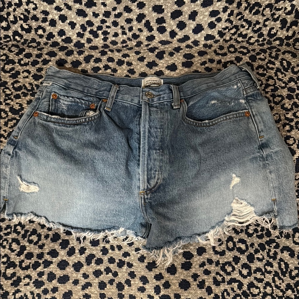 Citizens of Humanity Marlow Distressed Women's Shorts